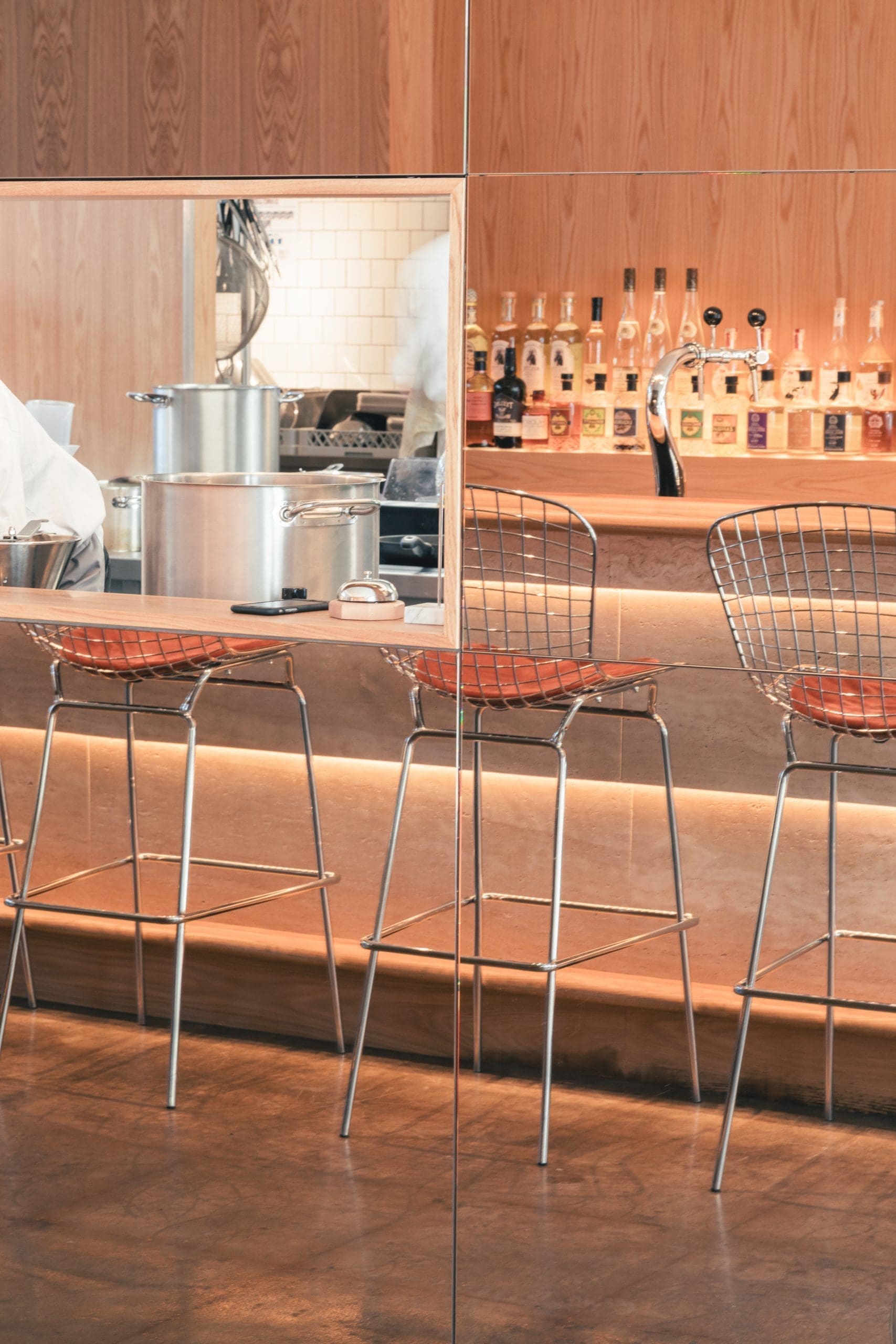 Bar with American Oak